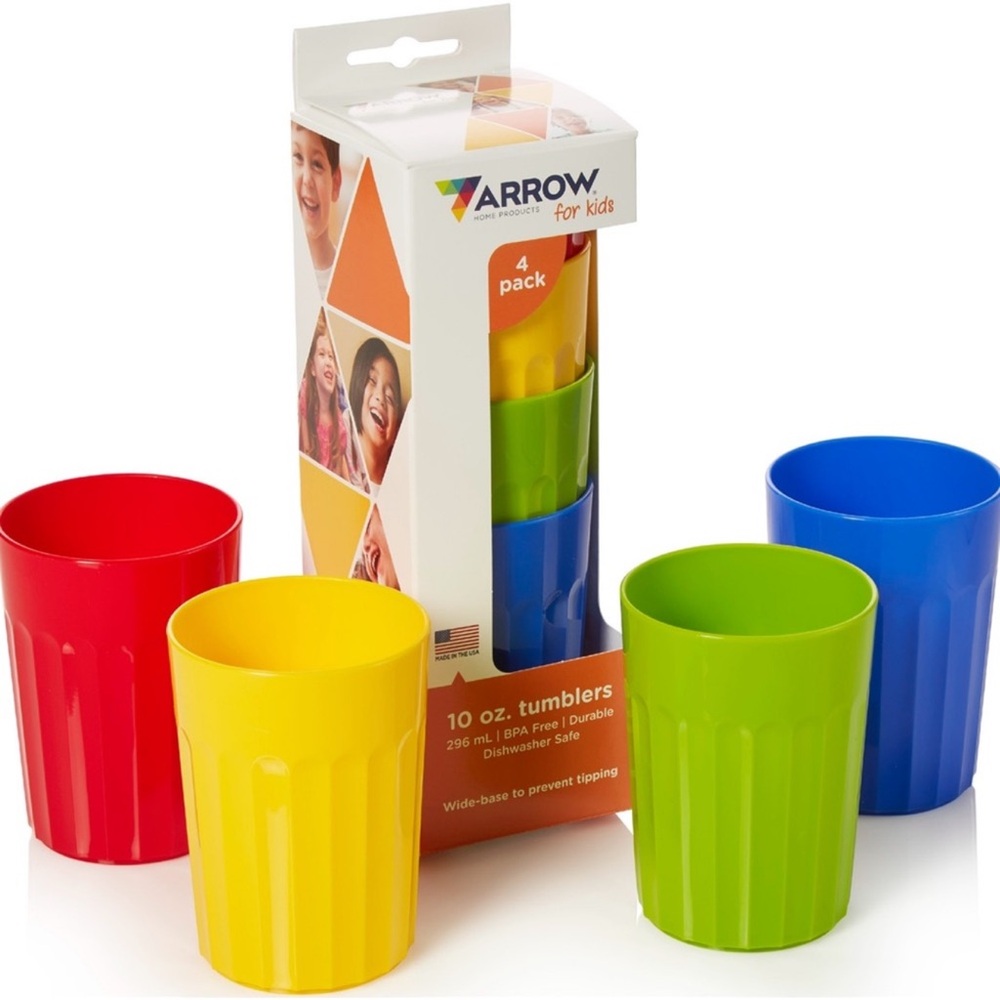 ARROW - 4PC 10oz. tumblers